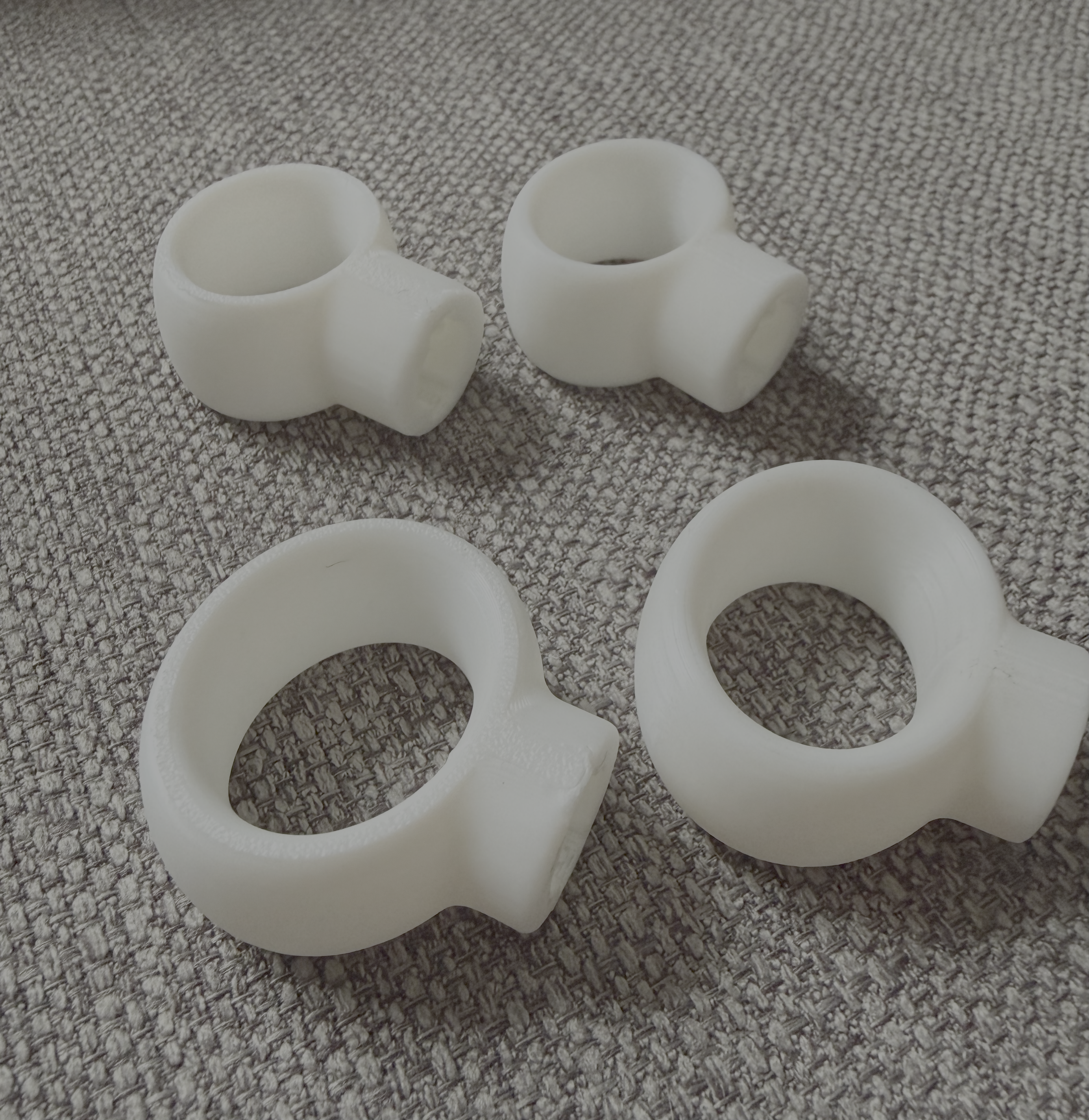 Finger Rings (two sets — large and small)