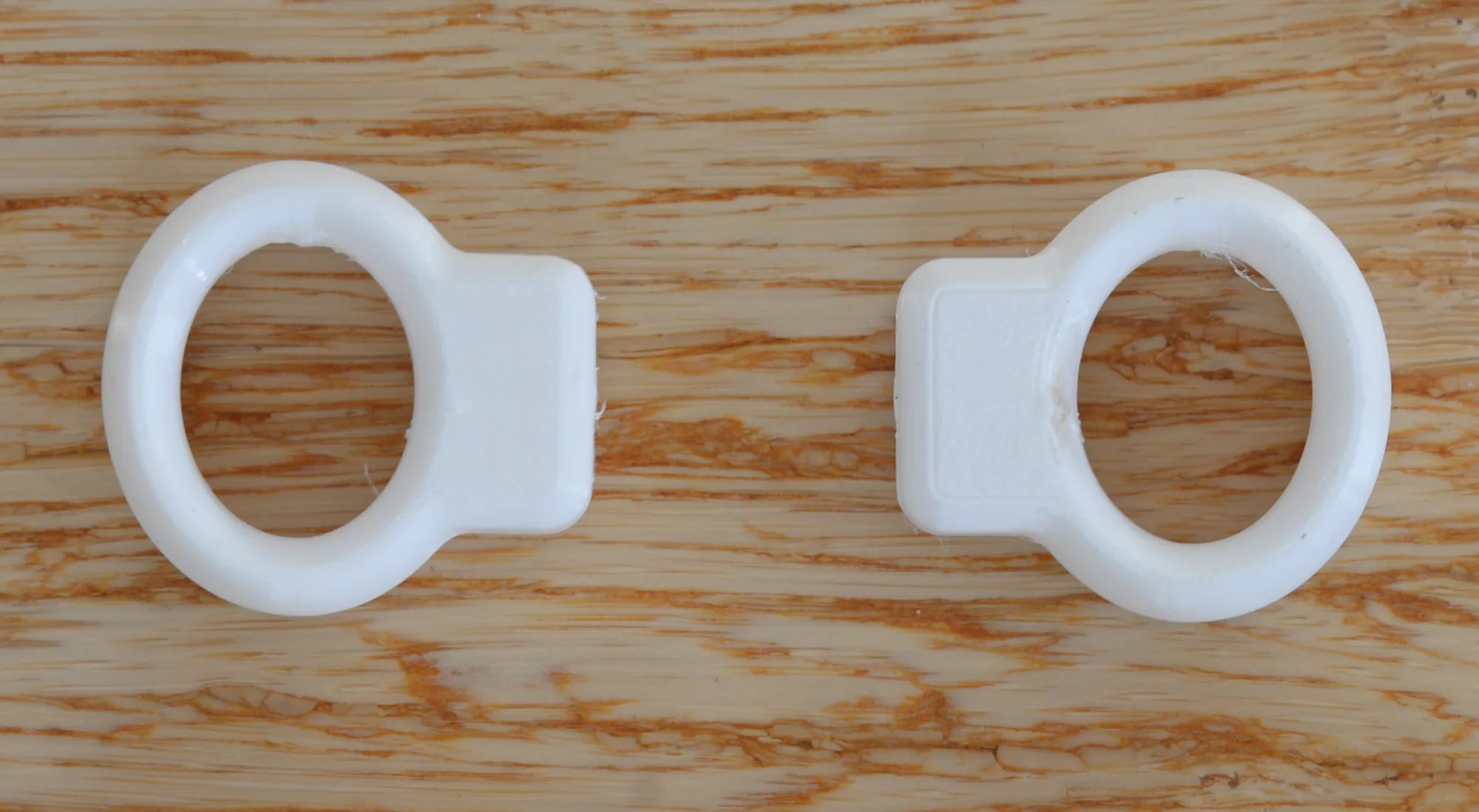 Splayometer small finger ring set — two pliable rings